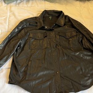 Wild Fable Black Leather Jacket